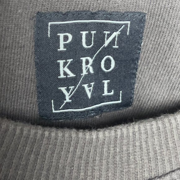 Punk Royal | Destroy Graphic Print Logo Sweatshirt - Picture 6 of 8